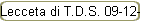 Lecceta di T.D.S. 09-12-2018