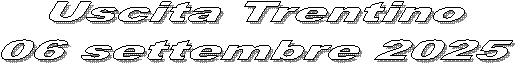 Uscita Trento
01 settembre 2005